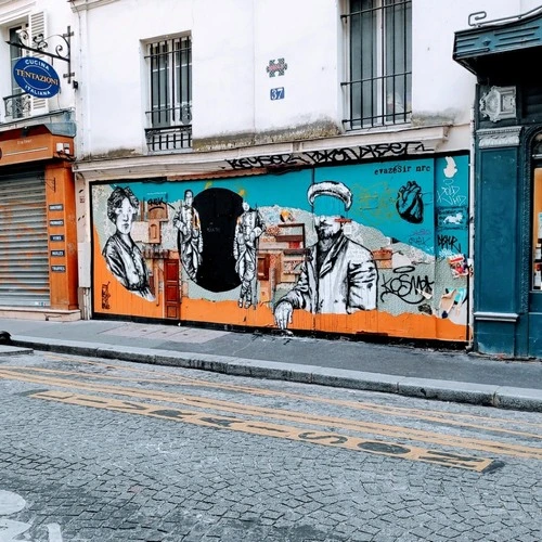 Street Art - از جانب Rue Véron, France
