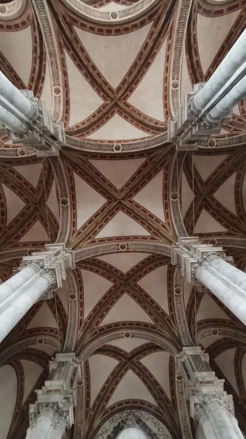 Pienza Cathedral - Desde Inside, Italy
