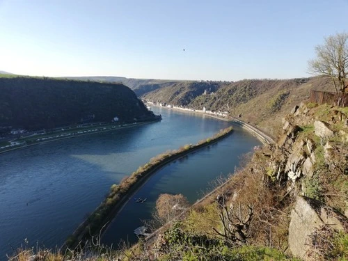 Rhine River - Depuis Loreley Viewpoint, Germany