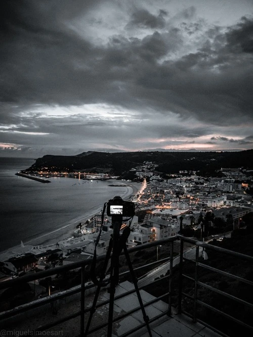 Sesimbra - Desde Estr. de Argeis, Portugal