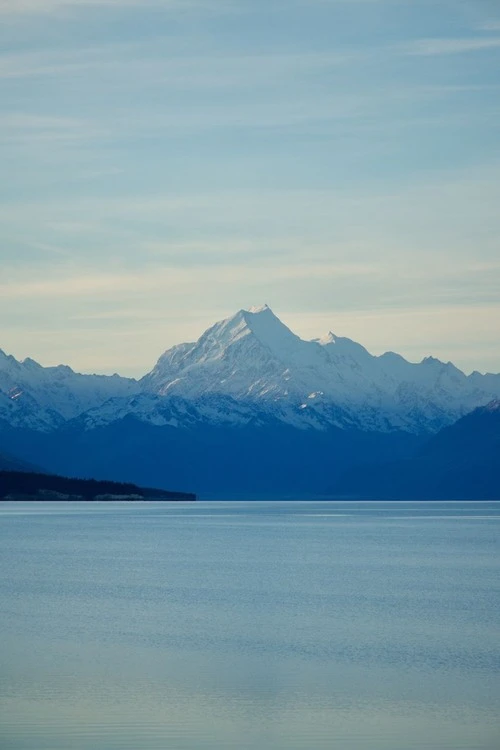 Aoraki Mount Cool - Aus Across Lake Pukaki, New Zealand