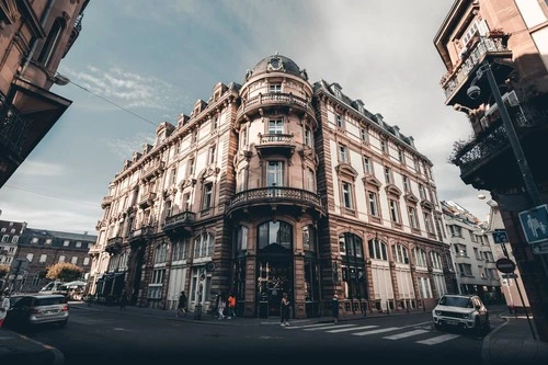 Strasbourg - Aus Rue du Dôme, France