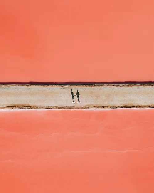 Salinas de Olhão - Aus Drone, Portugal