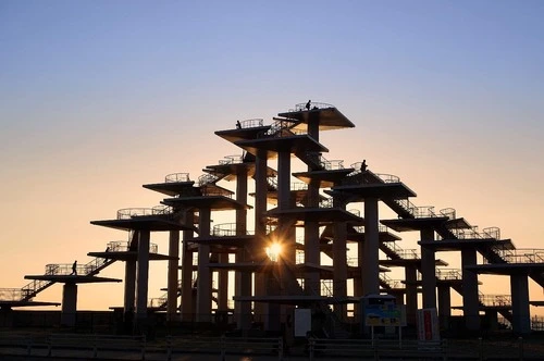Meiji Centennial Observation Tower - से Futtsu park, Japan