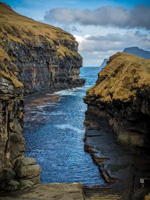 Gjógv Natural Harbour - Faroe Islands
