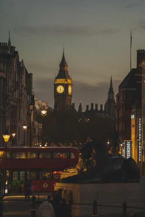 Big Ben - From Trafalgar Square, United Kingdom