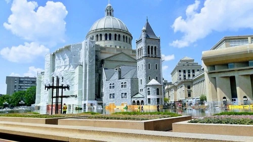 The Firts Church of Christ Scientist - From Reflection Pool, United States