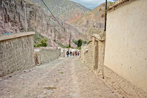 Calles de Iruya - Aus Area Aproximada, Argentina