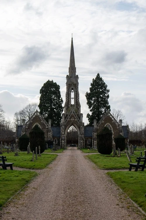 Oakham Graveyard - Desde Graveyard Path, United Kingdom