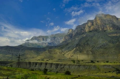 Mountains Landscape - Aus Bylym, Russia