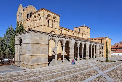San Vicente de Ávila - From Entrance, Spain