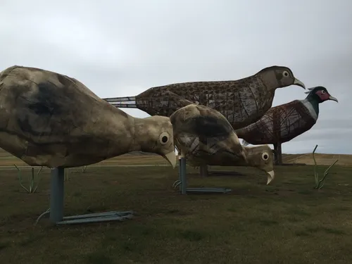 Enchanted Highway - Pheasants on the Prairie - United States