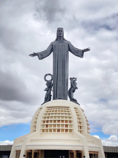 Cristo Rey - Depuis Montaña de cristo Rey, Mexico