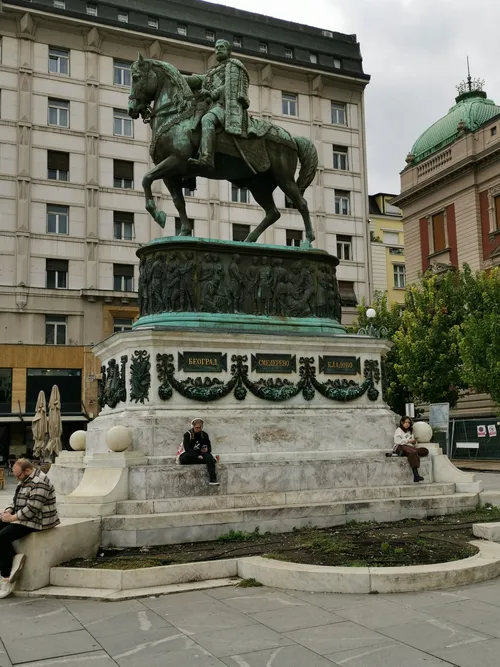 Prince Mihailo Monument - Serbia