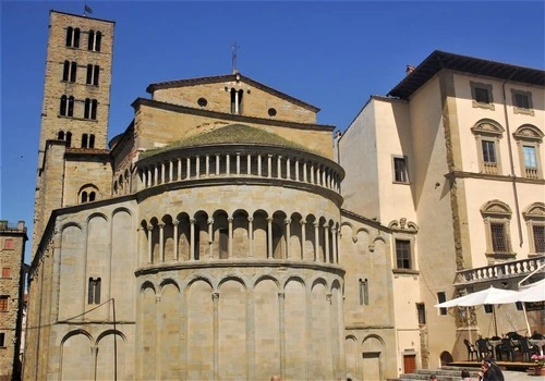 Santa Maria della Pieve - From Piazza Grande, Italy