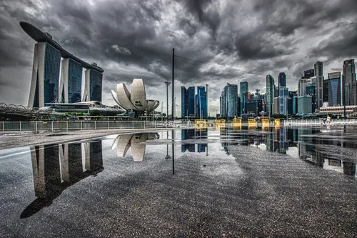 ArtScience Museum - Von North side, Singapore