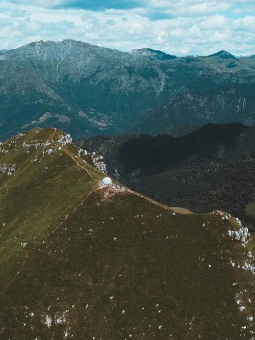 Monte due mani - From Drone, Italy
