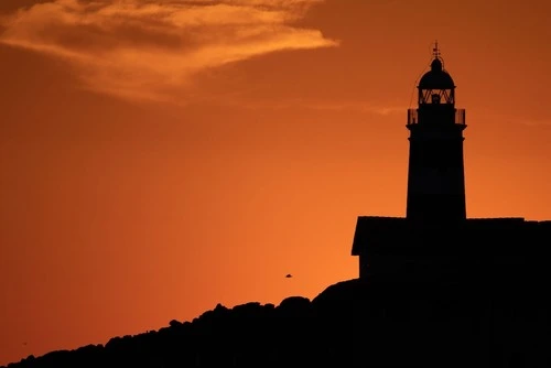 Faro de Punta de Sa Creu - Aus Carrer de Sant Ramon de Penyafort, Spain