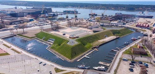 The Castle Museum - Depuis Drone, Lithuania