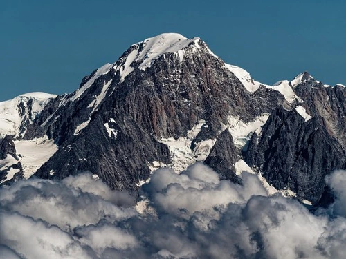 Le Mont-Blanc - Desde Aiguille de la Grande Sassière, France