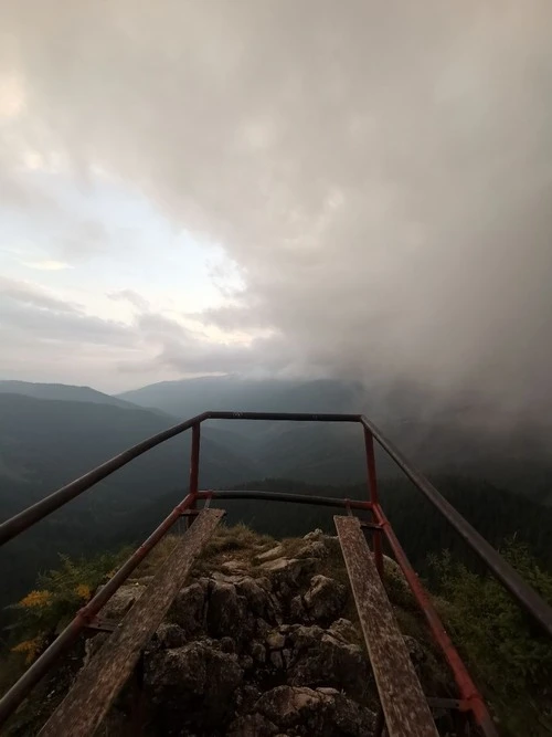 Piatra Șoimului - From Observation Deck, Romania