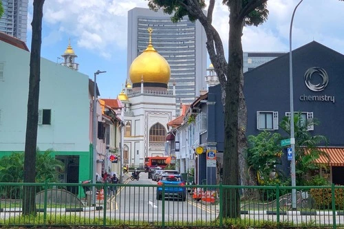 Sultan Mosque - Von Victoria Street, Singapore