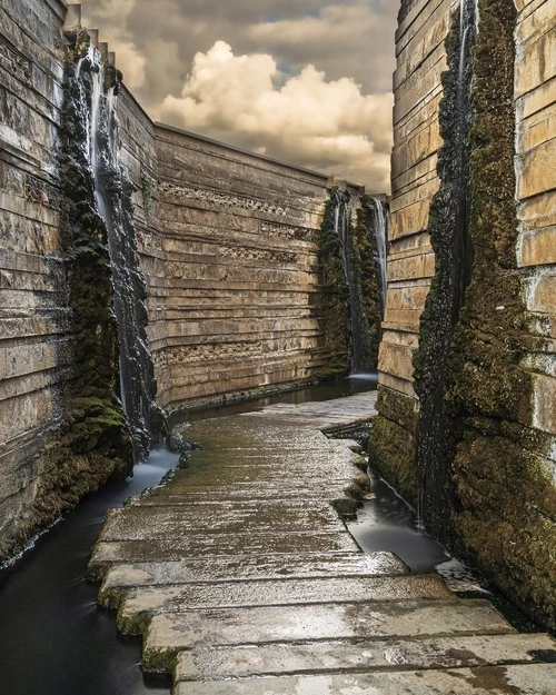 Wassergarten der Grube Reden - Germany