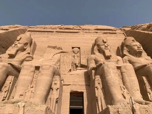 Abu Simbel Temple - Aus Entrance, Egypt