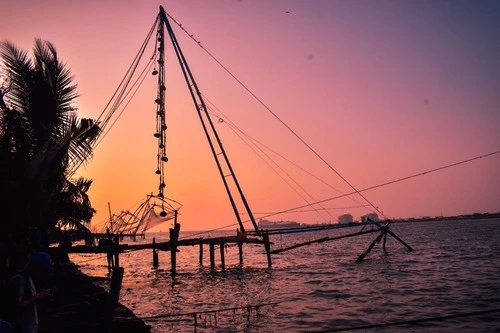 Chinese Fishing Nets - Aus Fort Kochi, India