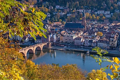 Heidelberg - From Meriankarte, Germany