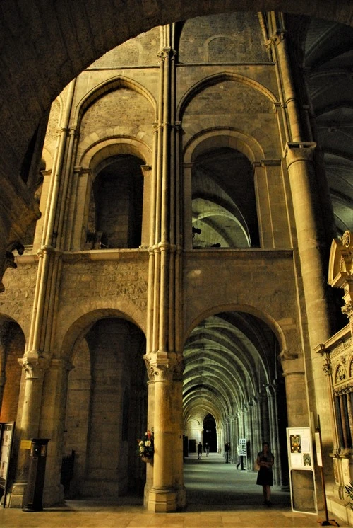 Basilique Saint-Remi - From Hallways, France