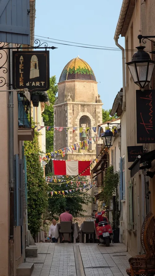 Streets of Saint-Tropez - France