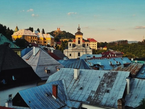 Kalvária Banská Štiavnica - From Novozámocká ulica, Slovakia