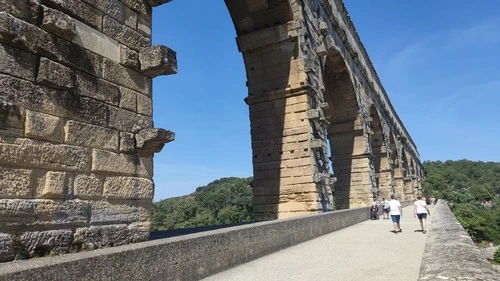 Pont du Gard - Aus Pont, France