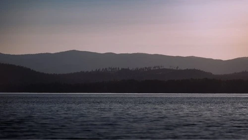 Whitefish, MT - From Shoreline, United States