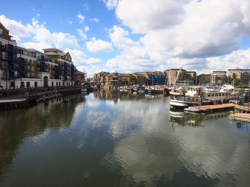 Limehouse Basin - Depuis Canalside, United Kingdom