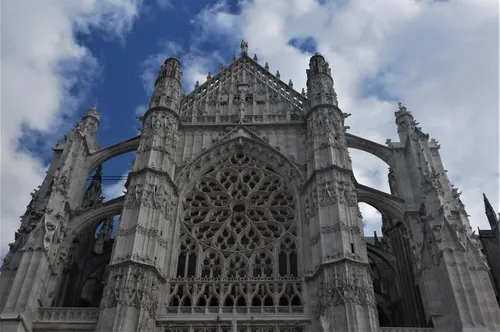 La Cathédrale Saint-Pierre - From Rue Saint Pierre, France