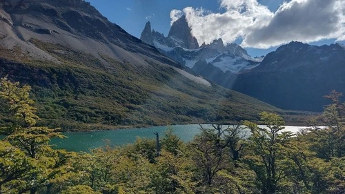 Fitz Roy - Aus Lagunas Madre e Hija - Lado Este, Argentina