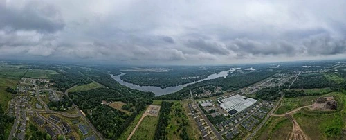 Chippewa River - من Jeffers Park - Drone, United States
