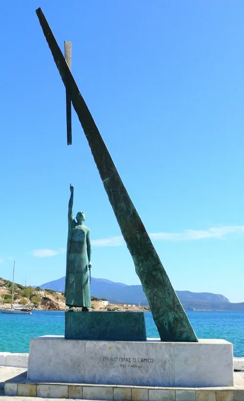 Pythagoras Statue - Greece