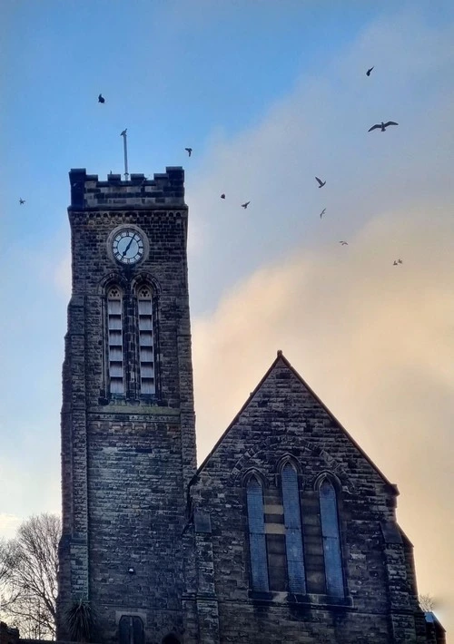 St. Mark's chirch - Frá High street car park, United Kingdom