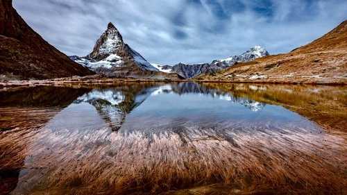 Matterhorn - Cervino - From Riffelsee, Switzerland