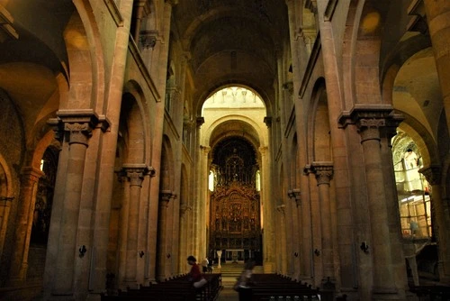 Sé Velha - Coimbra - From Inside, Portugal