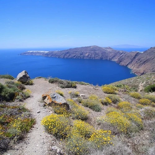 Caldera view - Oía - From Fira to Oia Walk, Greece