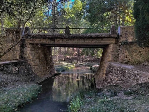 Puente de las tablas - Van Área recreativa, Spain