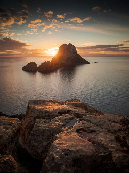 Isla de es Vedranell - Aus Mirador Es Vedrà, Spain