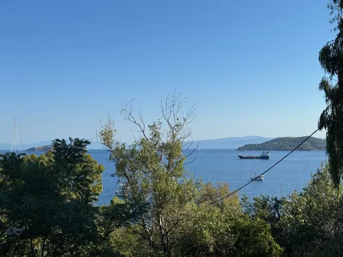 Paralia Megali Ammos - From Bus stop viewpoint, Greece