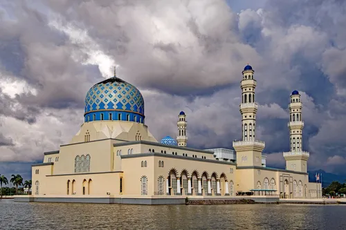 Floating Mosque (Kota Kinabalu City Mosque) - Malaysia