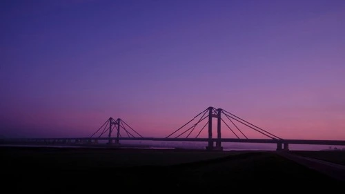 Prins Willem Alexanderbrug - From Waalbandijk, Netherlands