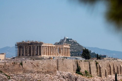 Acropolis - From Filopappou hill, Greece